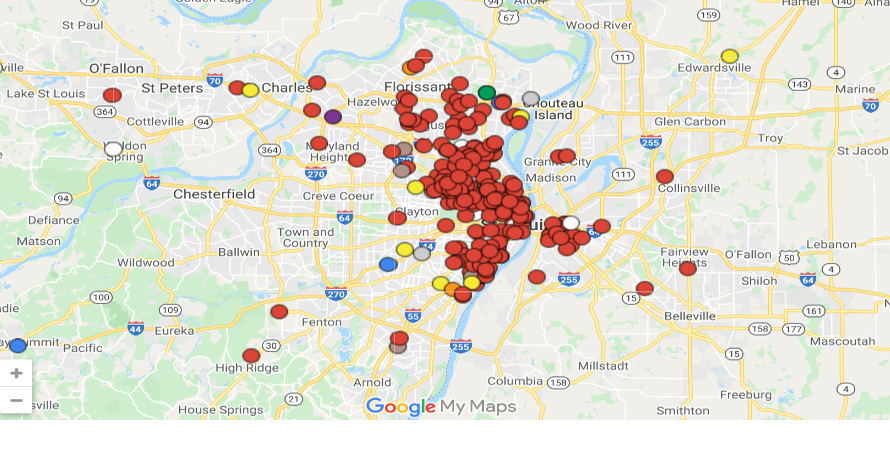 St. Louis Crime Map 2022  Safest & Worst Neighborhoods to Live