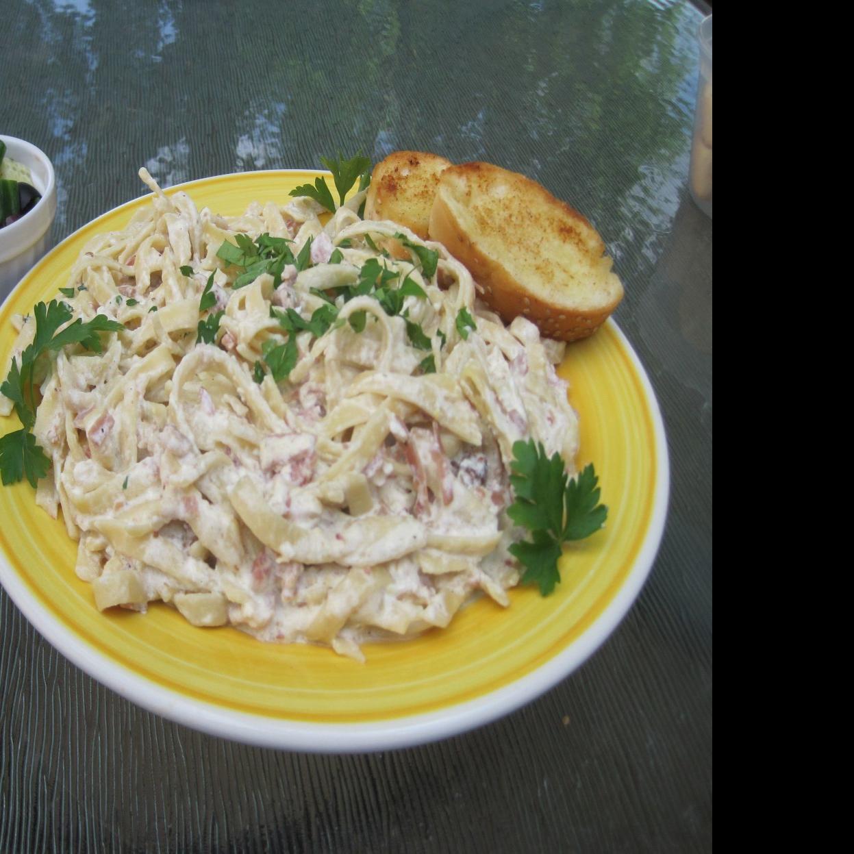 Recipe Pietro S Fettuccine Carbonara Stltoday Com