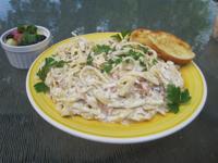Special Request Pietro's Fettuccine Carbonara for publication May 20, 2020