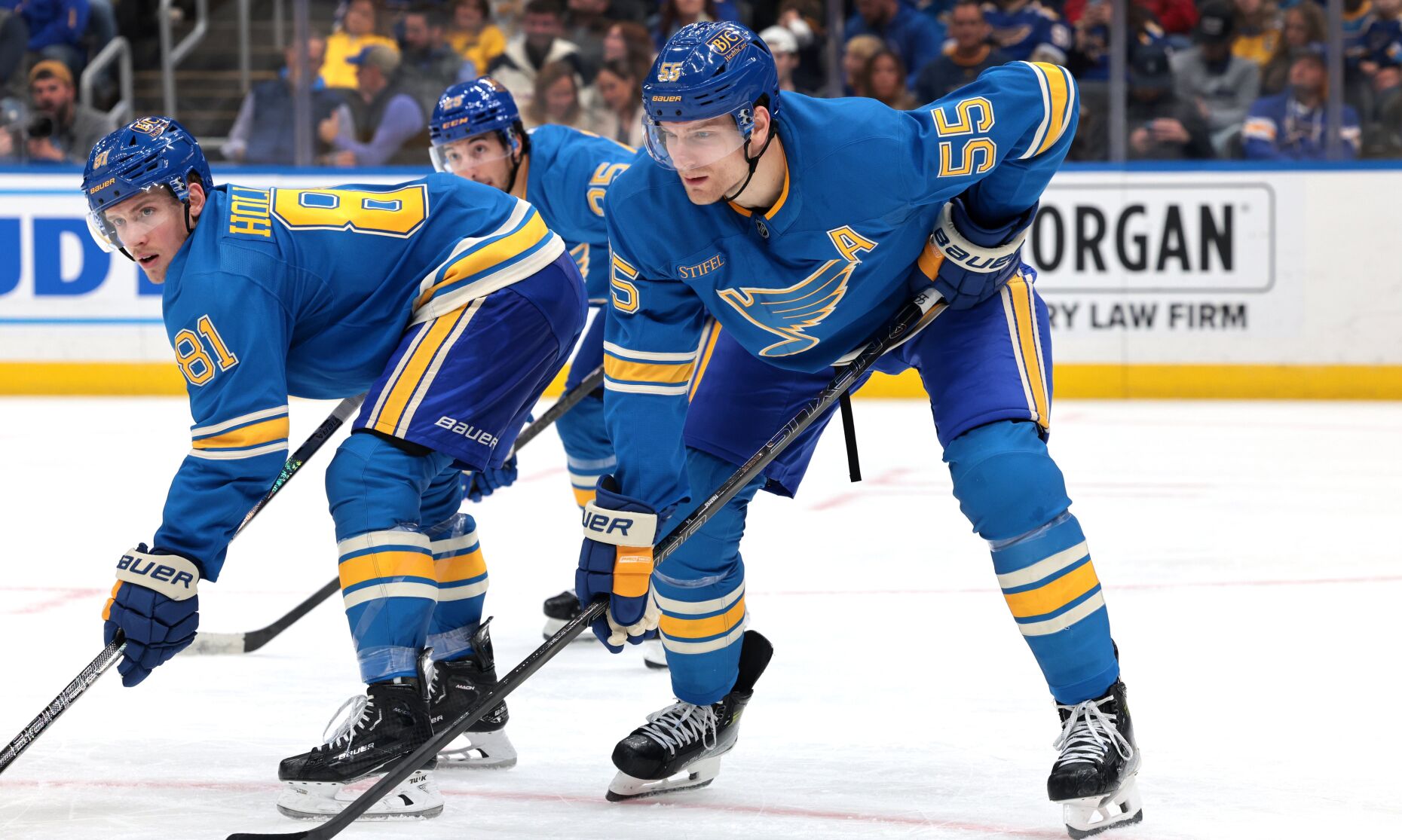 Blues snap skid with win over Toronto. Philip Broberg hurt.