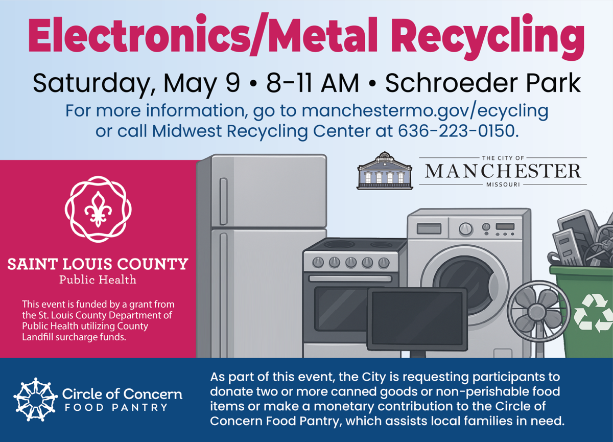 Manchester Recycling Event Moves to May 9, Combining Sustainability with Community Giving