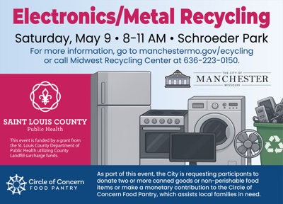 Manchester Recycling Event Moves to May 9, Combining Sustainability with Community Giving