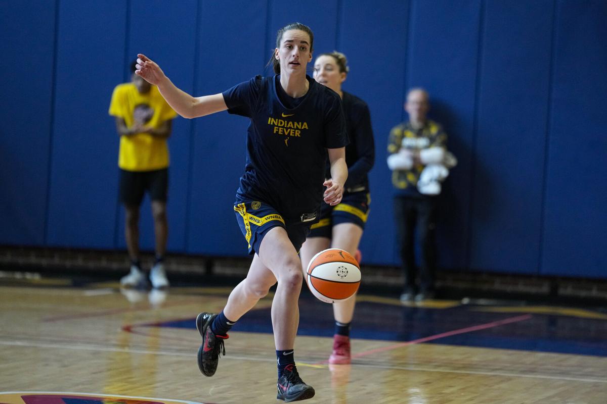 Clark turns focus back to basketball as Fever camp opens