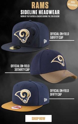 Rams hawking team hats  to St. Louis