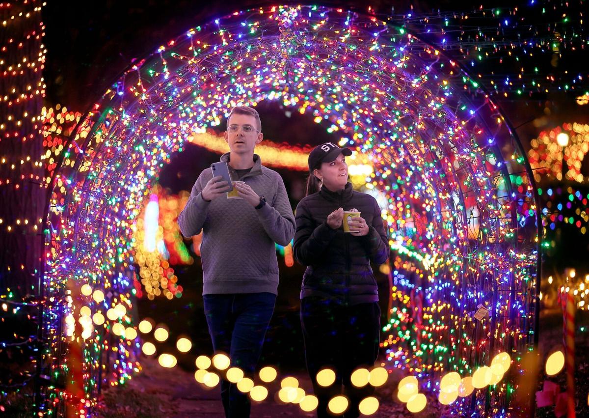 Photos Holiday lights delight around St. Louis area