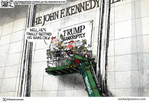 Cartoon: Kennedy Center bankruptcy