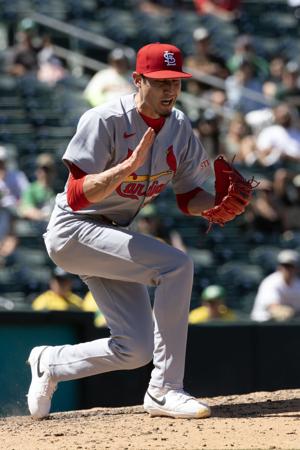 MLB: St. Louis Cardinals at Athletics