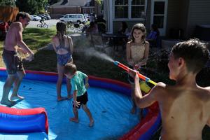 Hundreds watch and compete in the Tour de Florissant on Labor Day