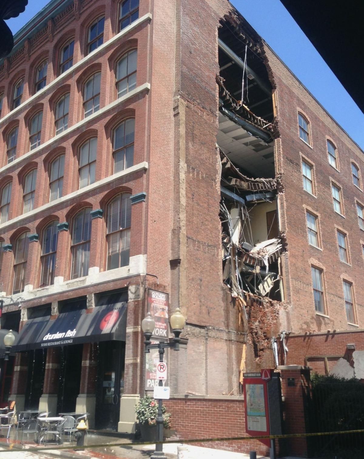 Owner of historic Laclede's Landing building says he will repair and