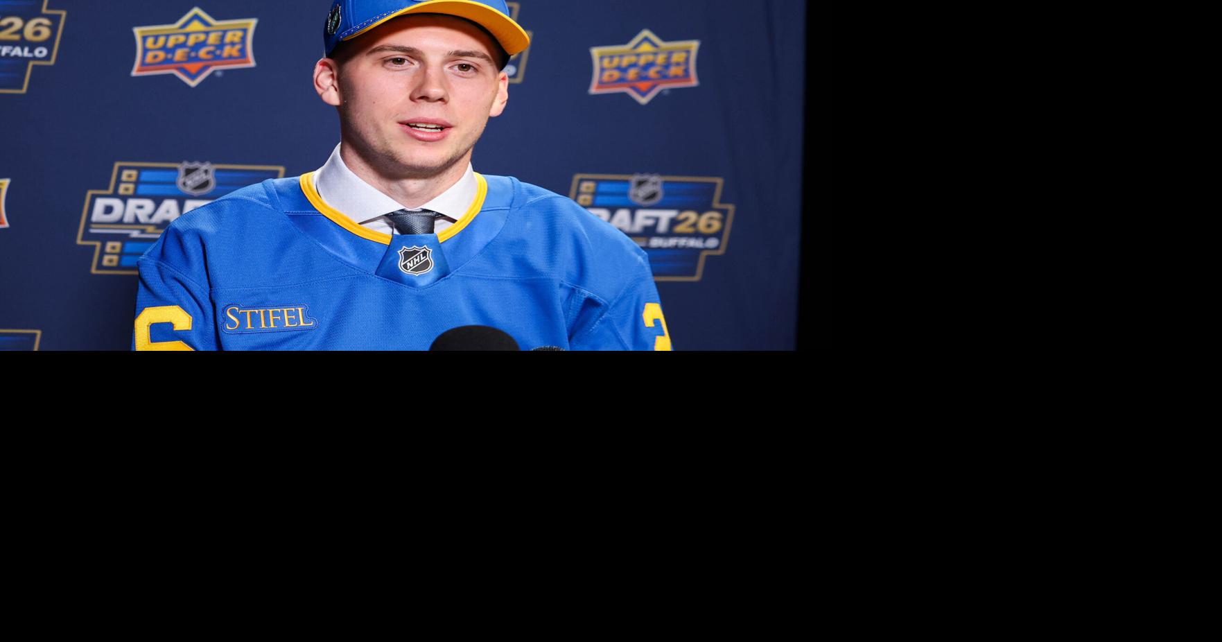 Seventh-rounder Colin Fitzgerald wants to prove to Blues, NHL that he was 'a steal'
