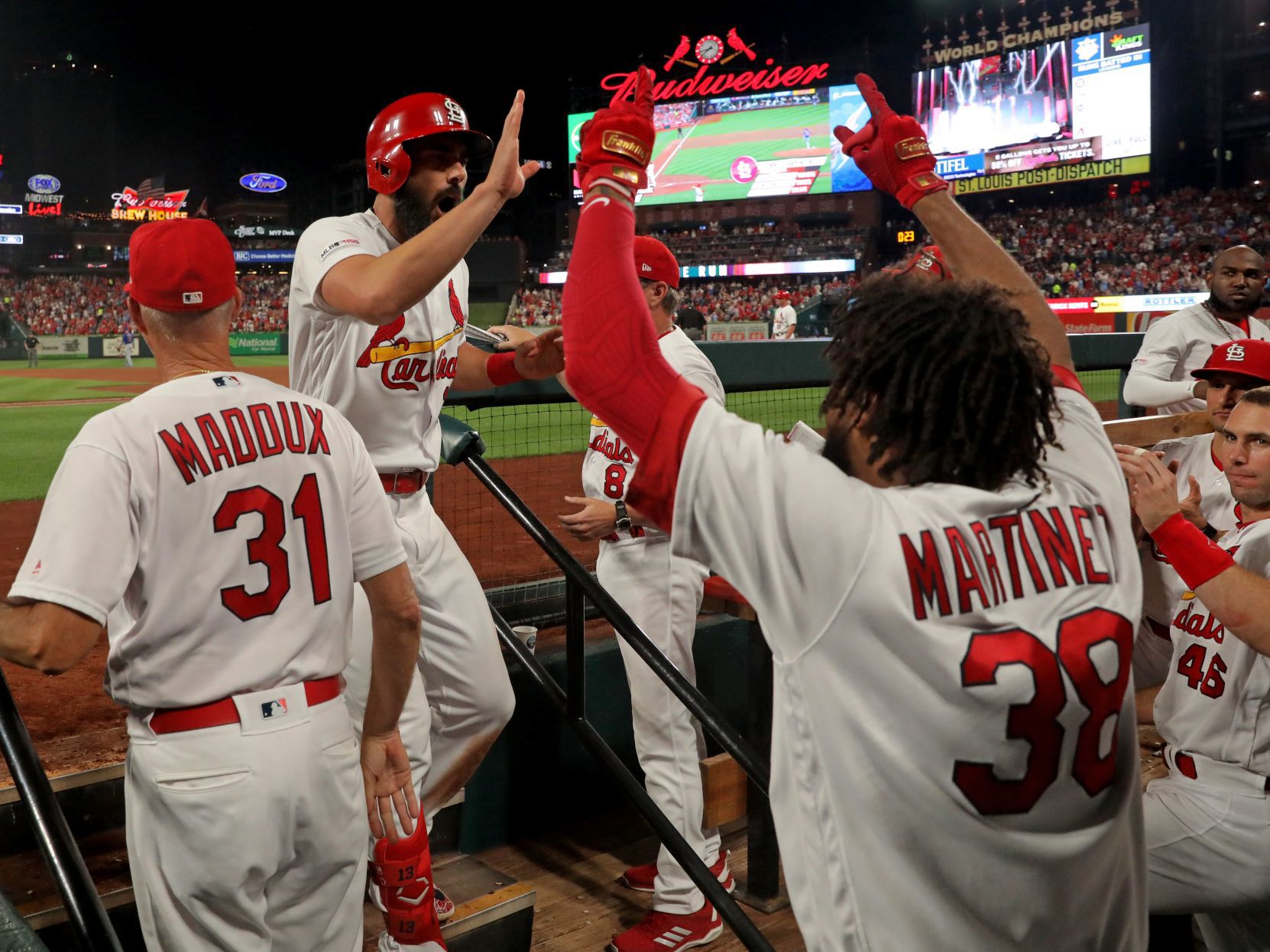 cardinals magic number to clinch division