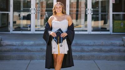 BSN graduate Haley Horan working as labor and delivery nurse at Mercy Hospital