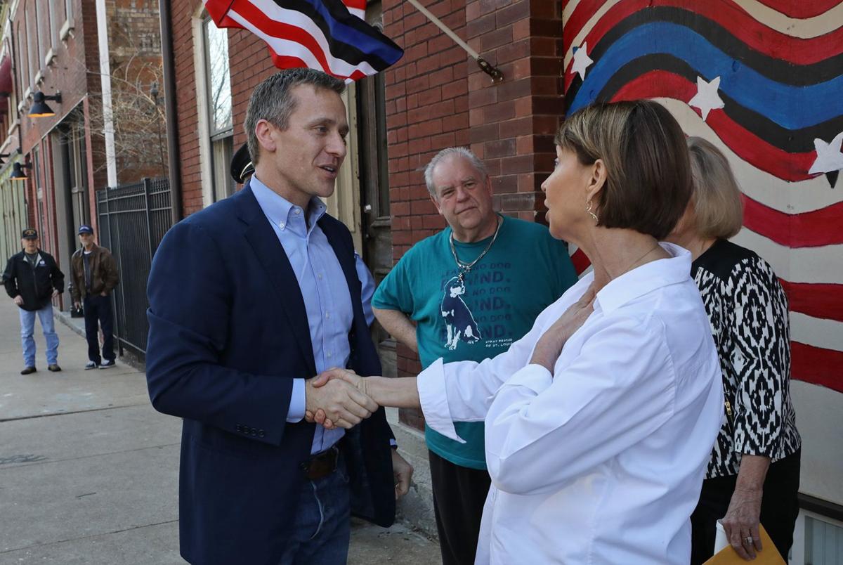 Greitens Visits Cherokee Street Shop Whose Owner Says She Was Targeted For Supporting Police Law And Order Stltoday Com