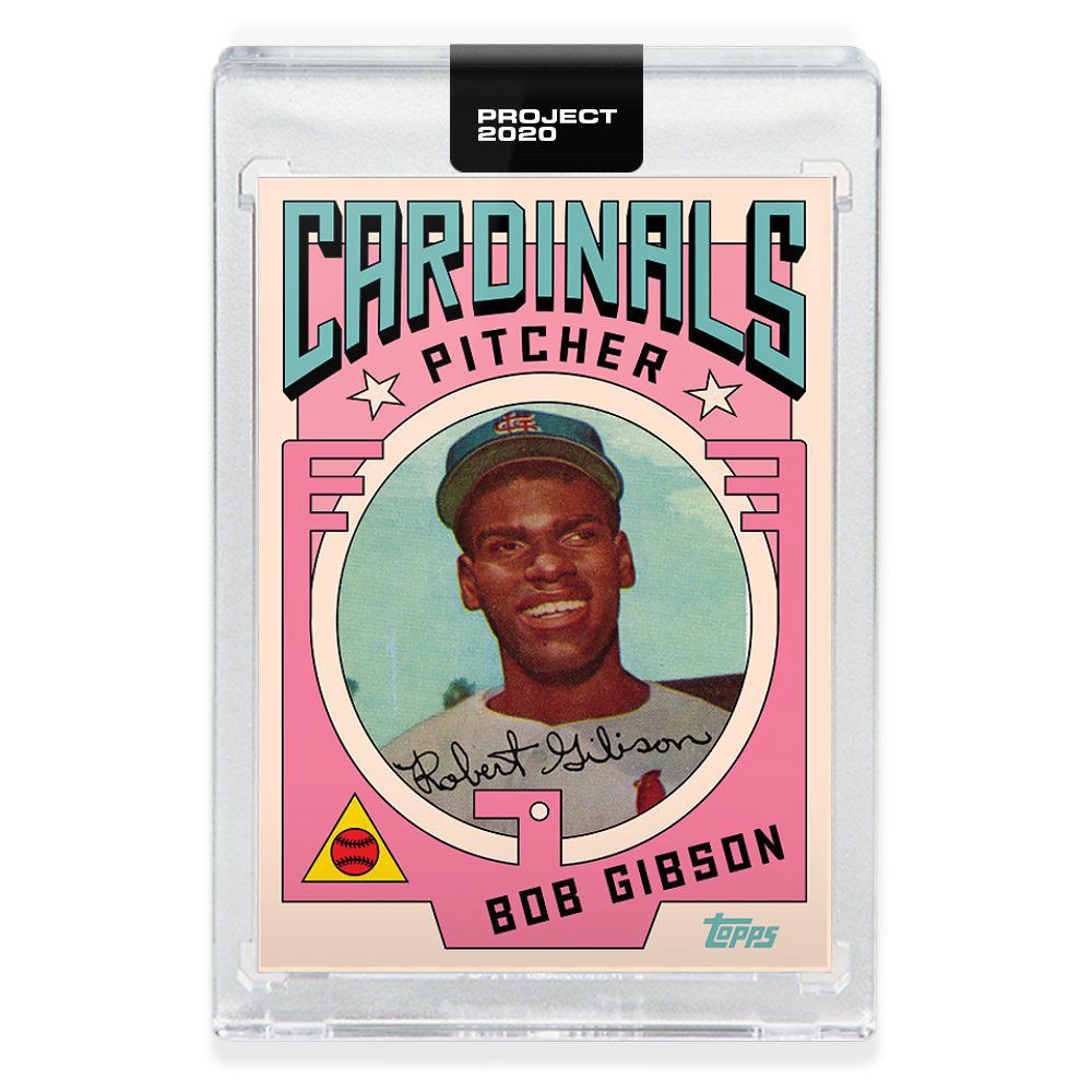 Hochman A New Bob Gibson Rookie Card Topps Makes 20 Versions Of 