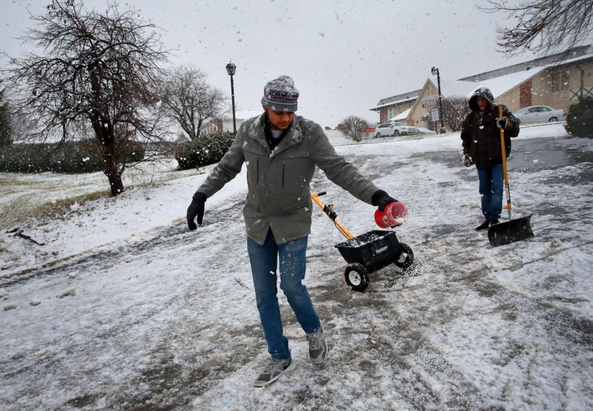 Huge multi-day rain storm ends with snow in St. Louis