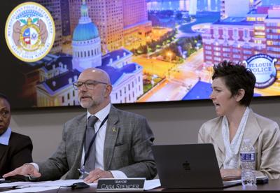 Mayor, police board president quibble over budget transfers at public meeting