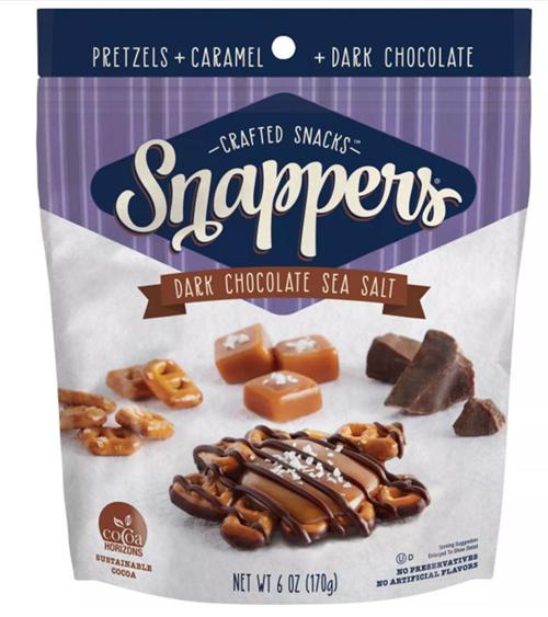 Dark Chocolate Sea Salt Snappers