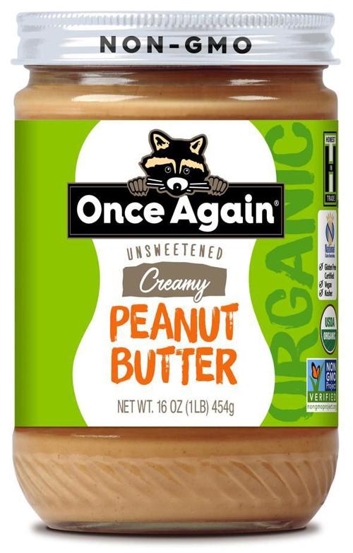 Once Again peanut butter