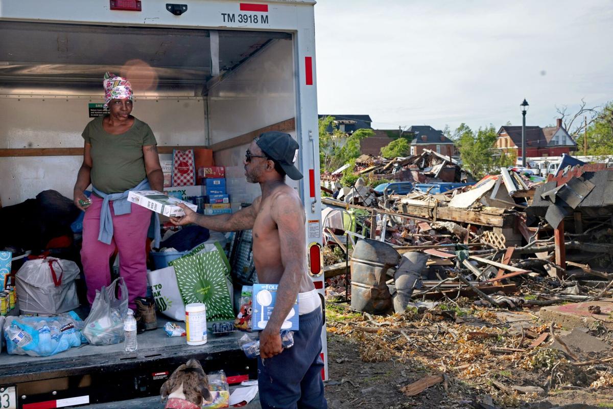 Residents vow to never leave tornado-ravaged property