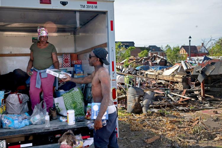 Residents vow to never leave tornado-ravaged property