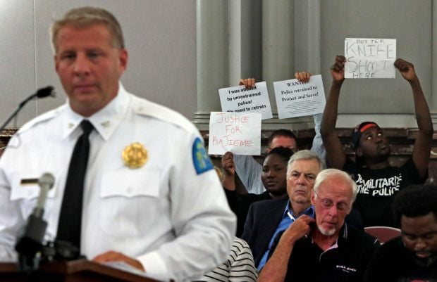 Combative aldermen question St. Louis police chief about use of deadly force