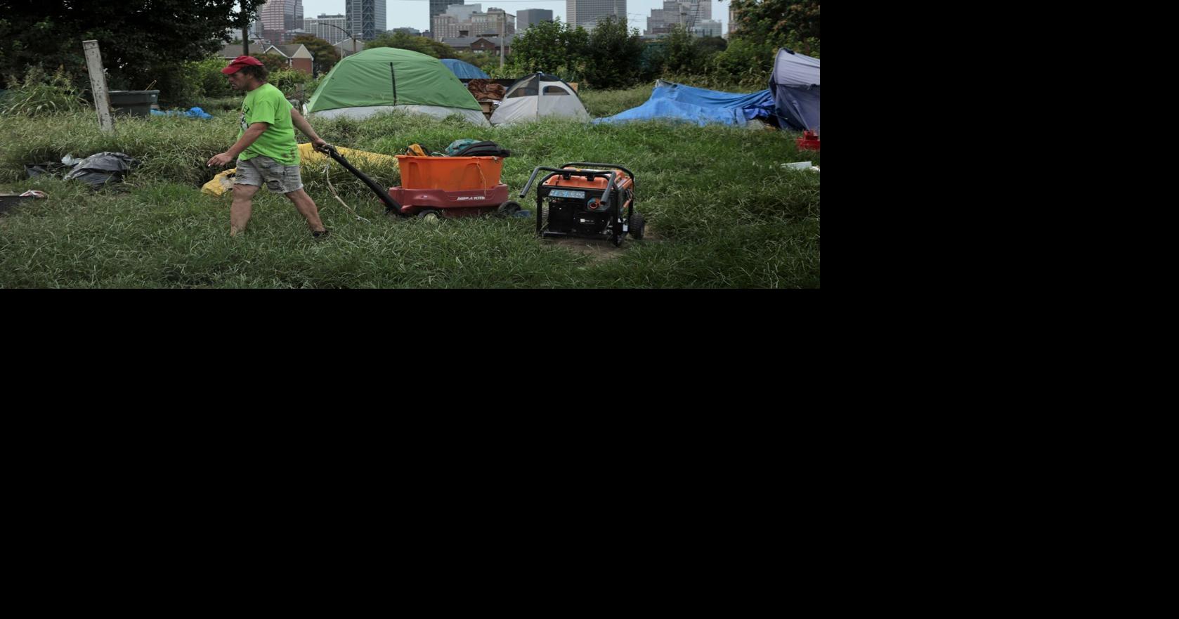 St. Louis homeless camp is wearing on police. City Hall says they’re working on it.