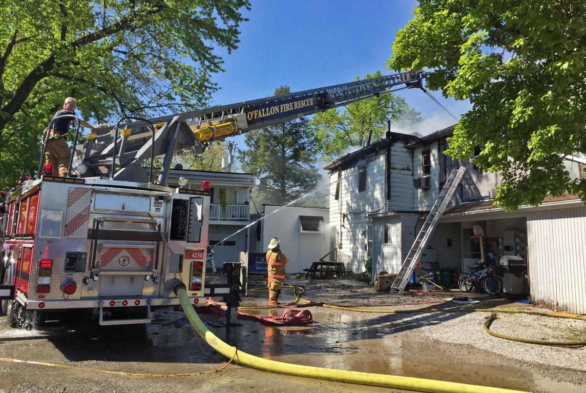 O'Fallon, Ill., apartment building heavily damaged by fire Law and