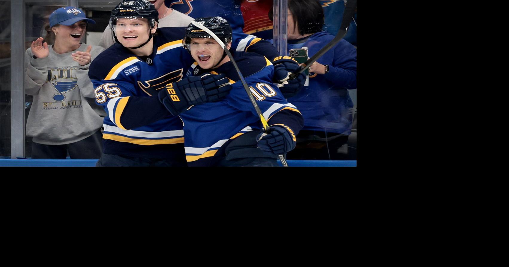 Clinched! Blues sichern sich mit einem 6:1-Sieg gegen Utah einen Platz in ...