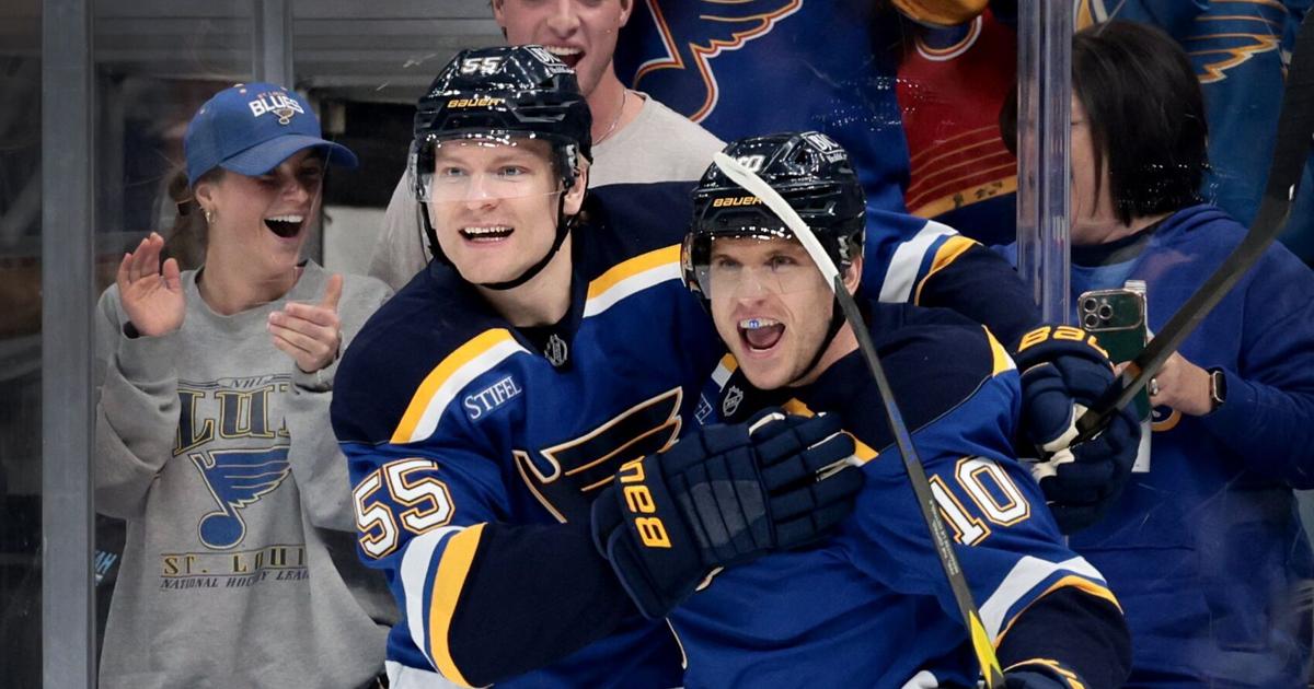 Clinched! Blues sichern sich mit einem 6:1-Sieg gegen Utah einen Platz in ...