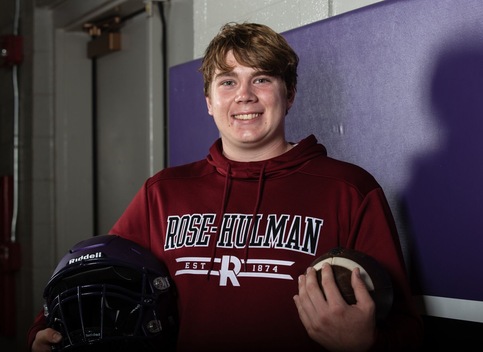 Breese Central senior Anthony Huegen