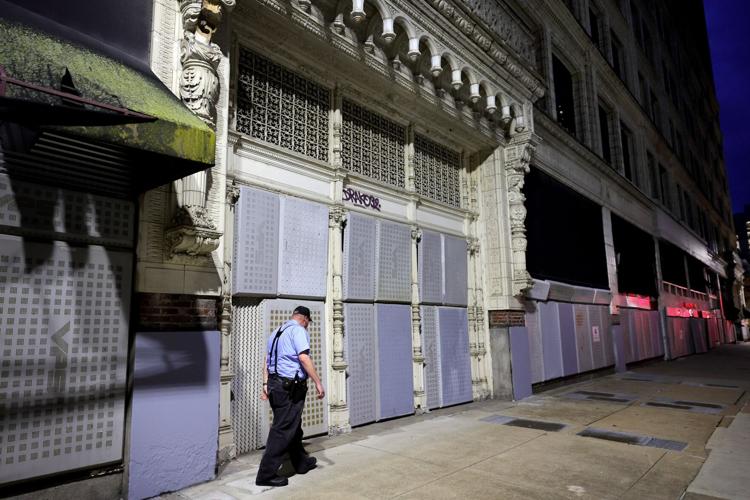 Railway Exchange building security