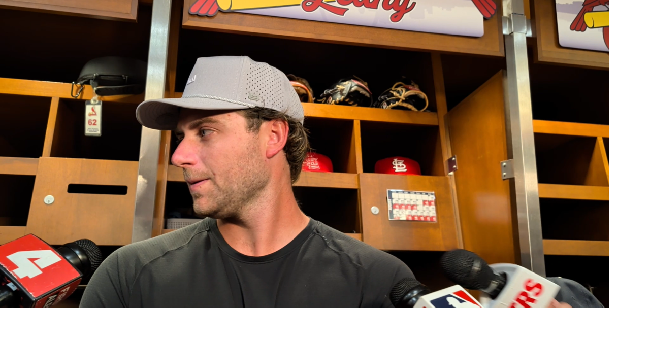 Cardinals starter Kyle Leahy hopes tapering this year will pay off in 2027