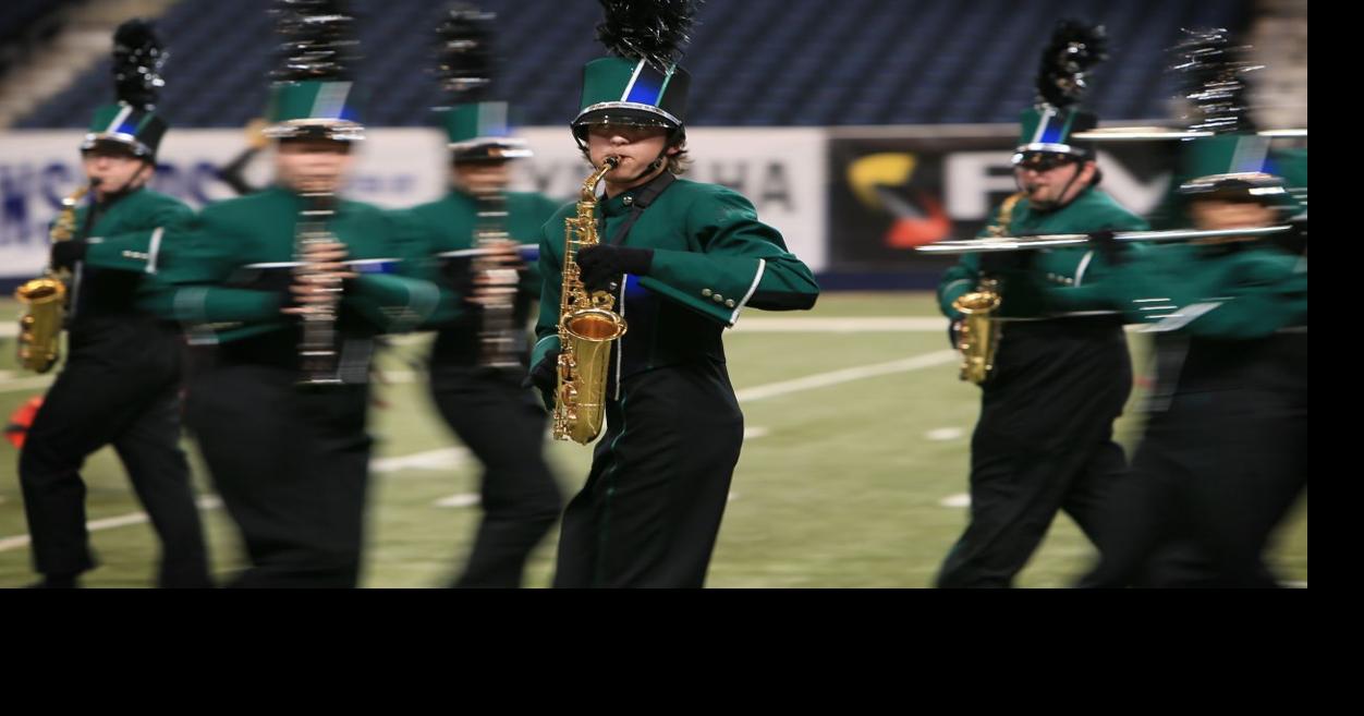 Marching bands sound off at competition