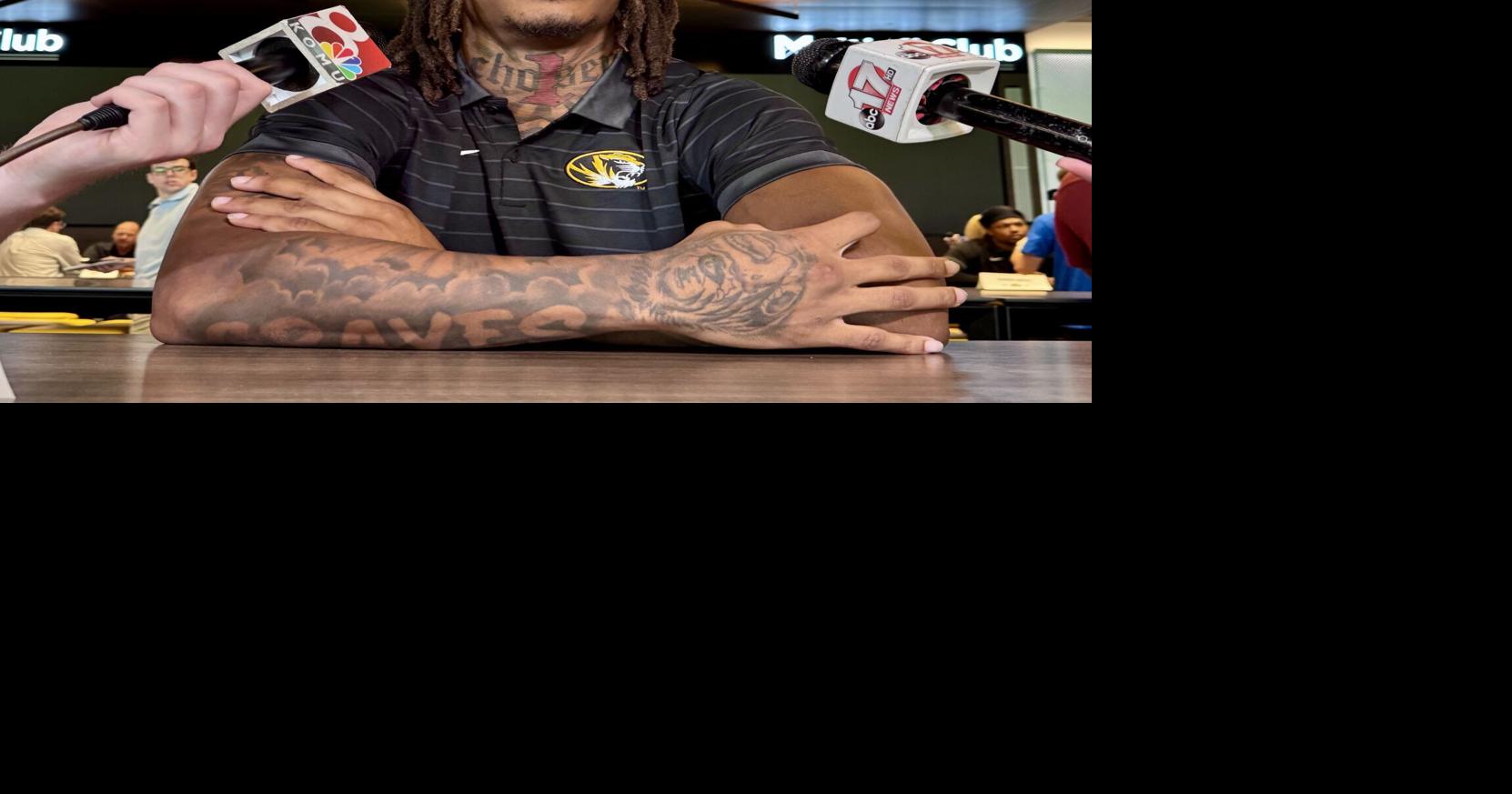 Hochman: 'Tattoo says it all.' Mizzou's Chris Graves Jr. lets his neck (and play) do the talking