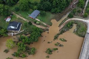 Flash flooding in southeastern Missouri