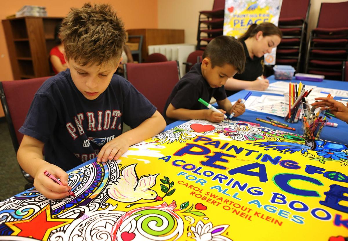 Coloring book inspired by