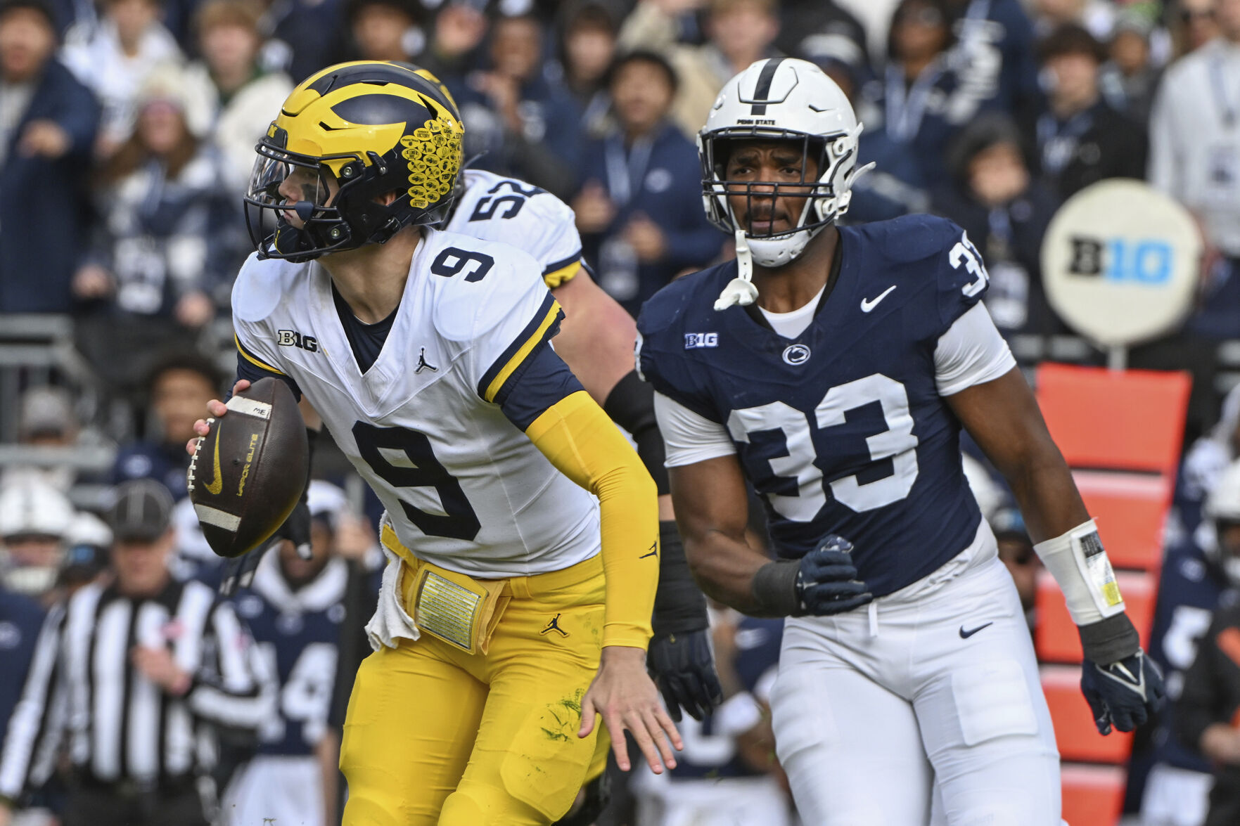 Michigan runs runs and runs past Penn State