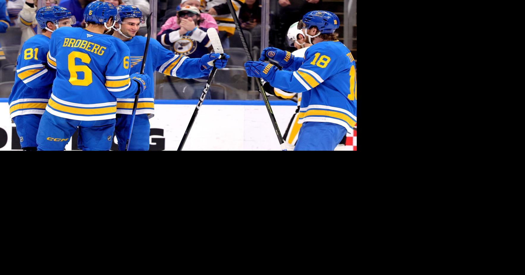 How potent can the Blues' top line continue to be after hot finish in spring?