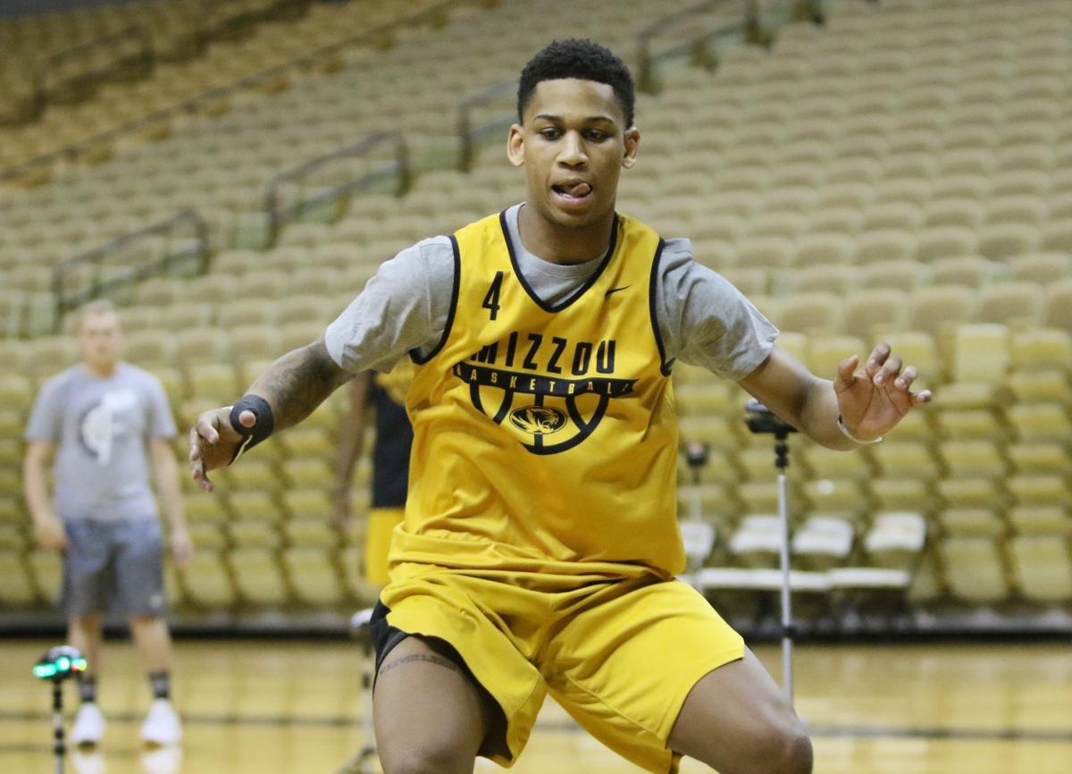 Mizzou basketball practice