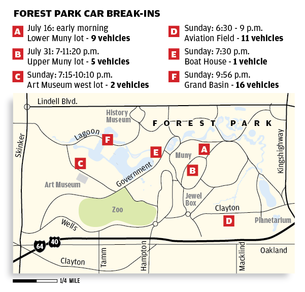 St. Louis police to bear down on Forest Park vehicle break-ins | Metro | www.neverfullmm.com