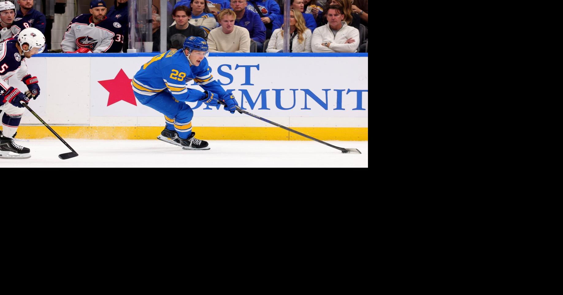 Blues’ second line can ‘hound pucks’