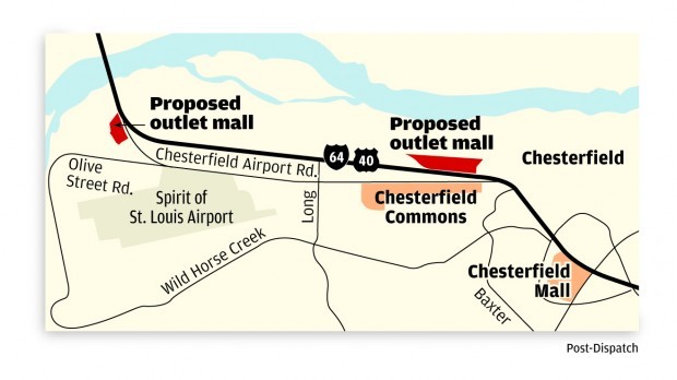 Outlet mall duel in Chesterfield takes a surreal turn | Local Business | 0
