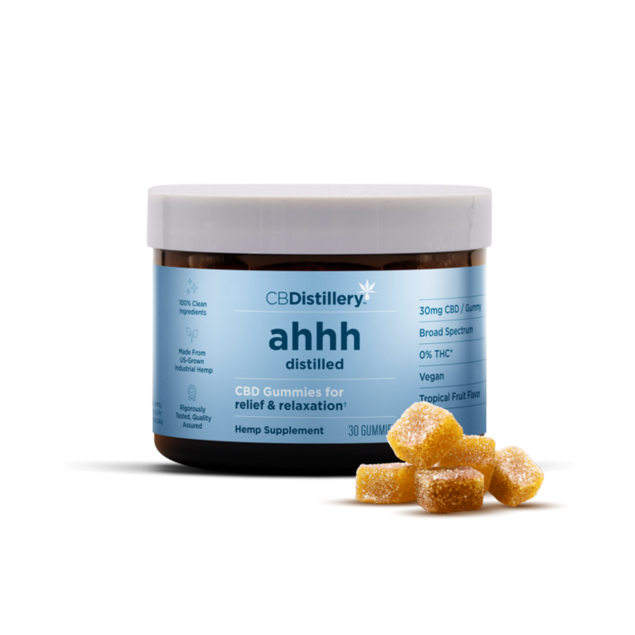 Alchemy Naturals THC-Free CBD Gummies Broad Spectrum