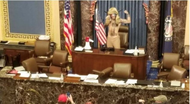 Accused rioter the &#39;QAnon Shaman&#39; apologizes for entering Capitol, sparking  &#39;fear&#39; | Law and order | stltoday.com