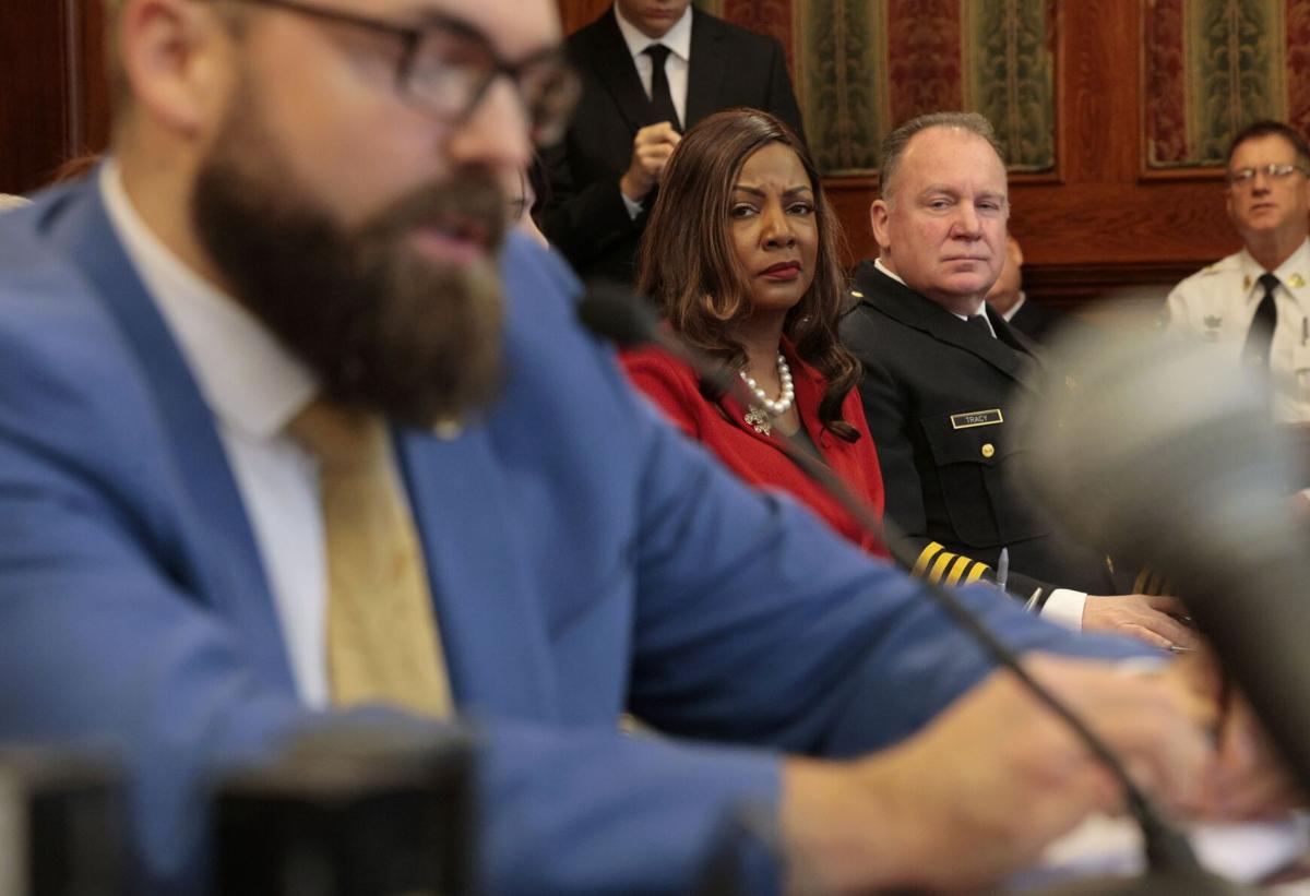 St. Louis Mayor Jones, Chief Tracy, defend local police control