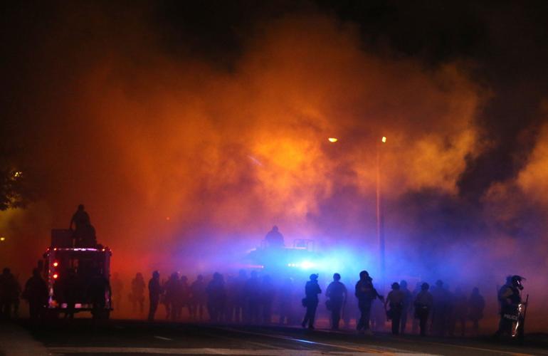 Ferguson Wednesday early morning