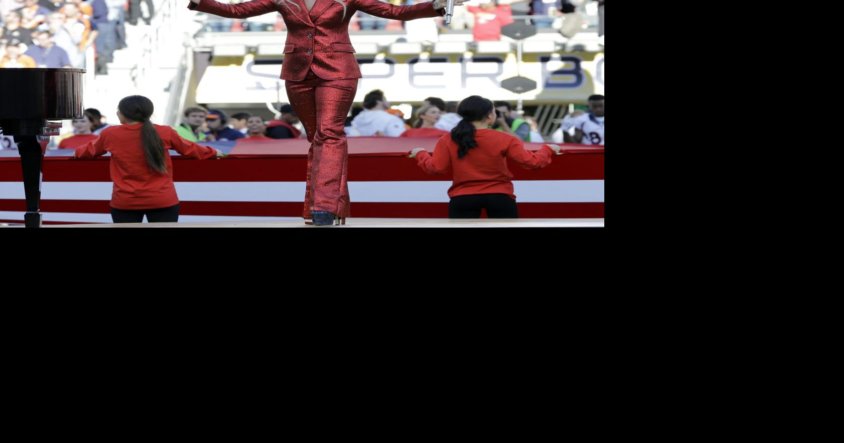 Lady Gaga gives a looong anthem