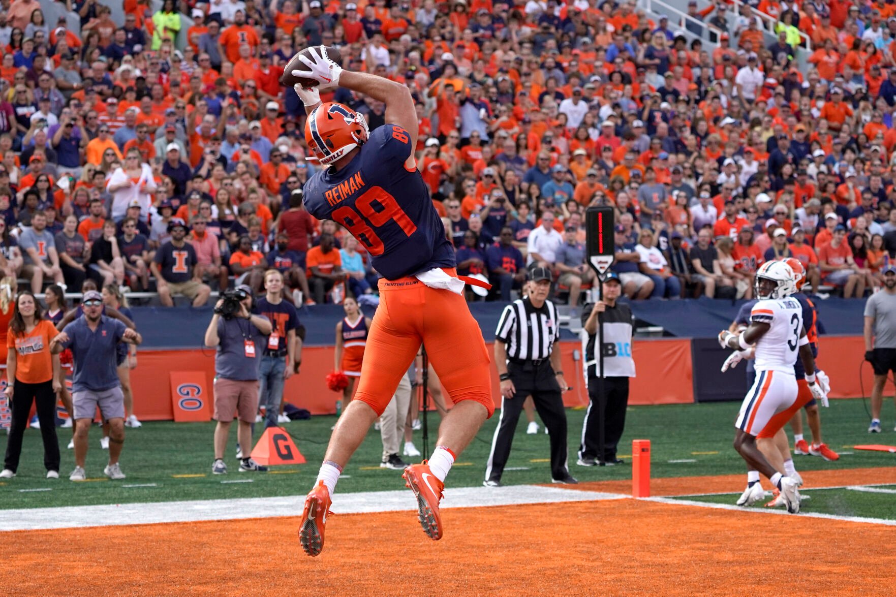 Tip Reiman, Michael Marchese Give Illinois Dangerous Tight End Trio ...