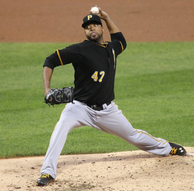 Dodgers lean to the right against Francisco Liriano, Pirates