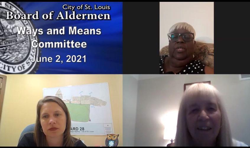 Deputy Personnel Director Linda Thomas testifies at a budget hearing